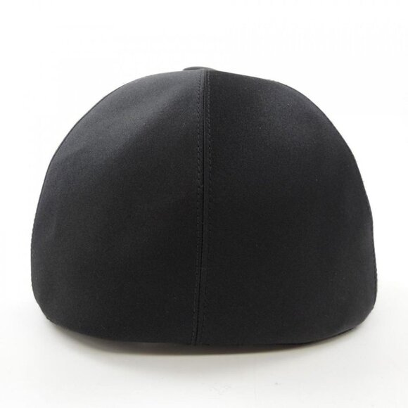 Hermes Black Equestrian Cap